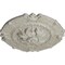 Ekena Millwork Southampton Ceiling Medallion, Hand-Painted Pot of Cream Crackle, 16 1/2"OD x 2 3/8"P CM16SOPCC - alternate 4